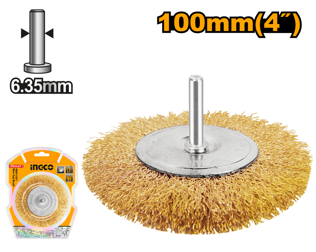 CEPILLO PLANO ACERO LATONADO 100 MM  INGCO WB41001