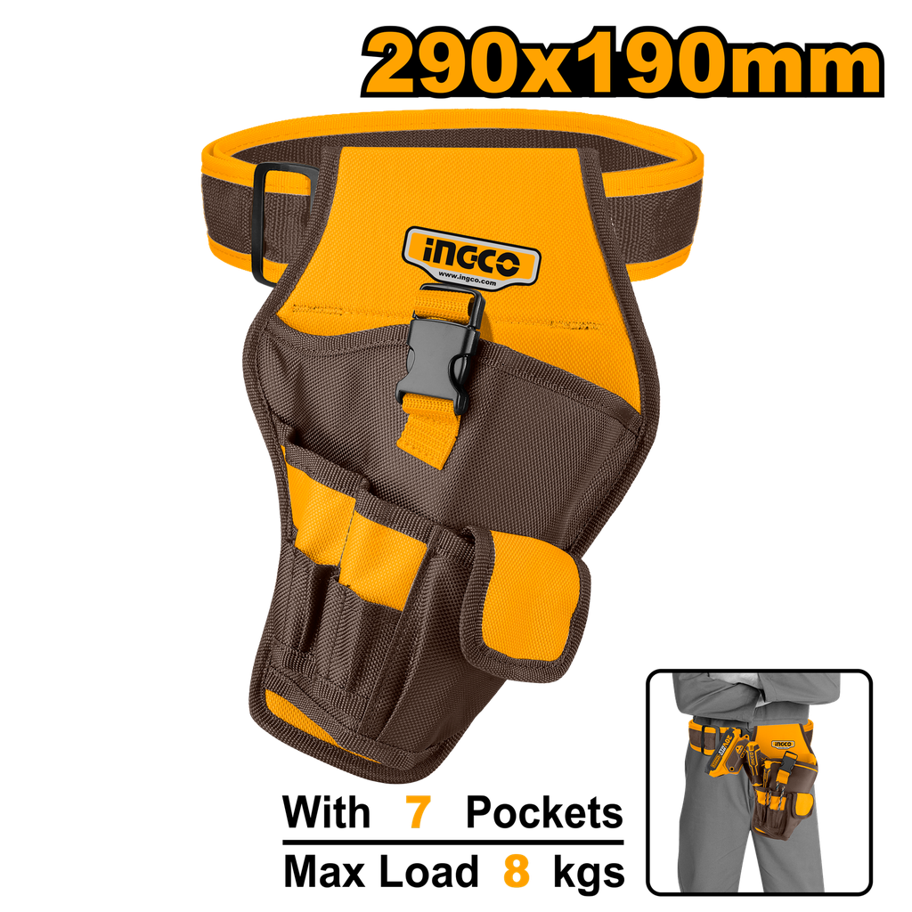 PORTAHERRAMIENTAS CON CINTURON  INGCO  HTBP030128