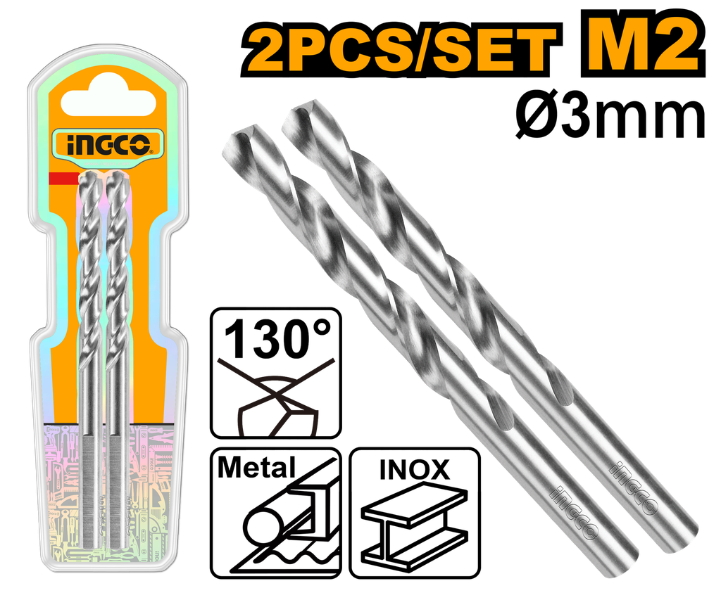 BROCA PARA METAL HSS INGCO DBT11300302