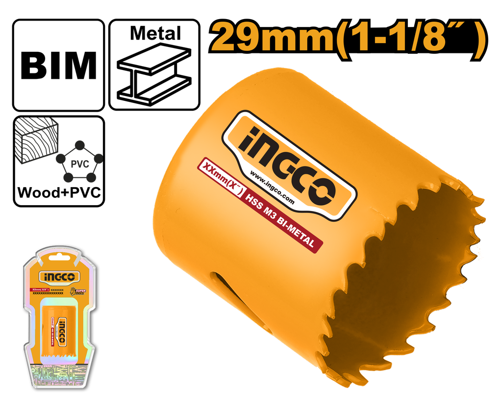 CORONA BIMETAL 29MM INGCO HSB10291