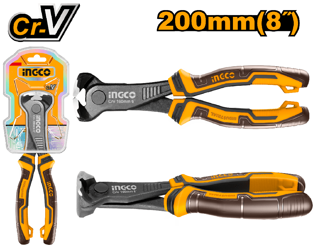 ALICATE CORTE FRONTAL  200 MM  INGCO HECP28200