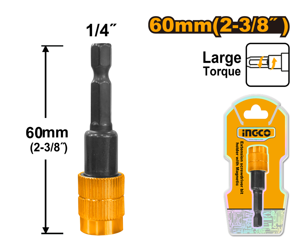 SOPORTE PARA PUNTAS INTERCAMBIABLES INGCO ABH40606