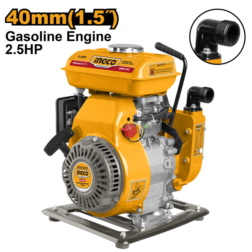MOTOBOMBA 2,5HP 1,5" INGCO GWP152