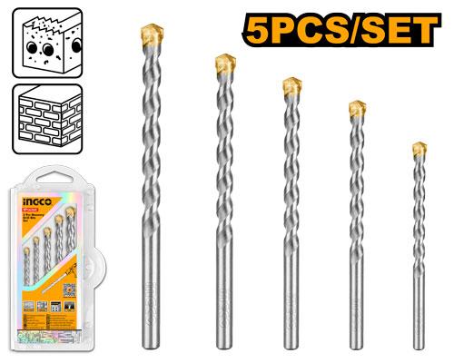 SET BROCAS 5 PCS OBRA  GENERAL INGCO AKDB3055