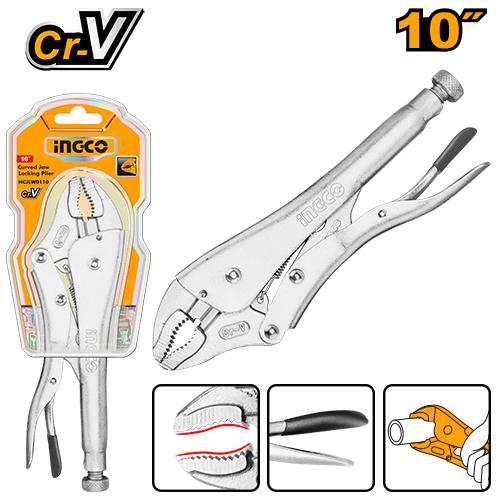 MORDAZA CURVA 10"  INGCO HCJLW0110