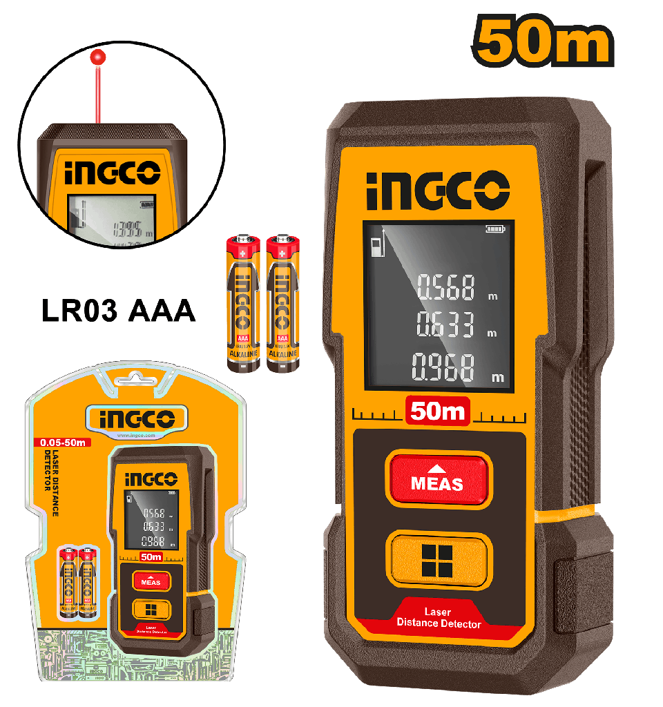 MEDIDOR LASER INGCO HLDD0508