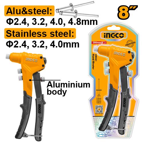 REMACHADORA  MANUAL 200MM INGCO HR081