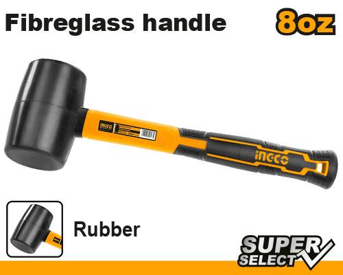 MAZA DE GOMA 220G INGCO  HRUH8808