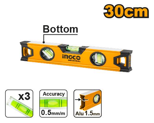 NIVEL DE 30 CM INGCO HSL08030
