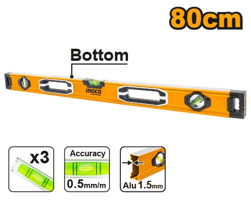 NIVEL DE 80 CM INGCO HSL08080