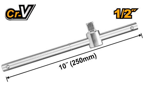 BARRA CORREDIZA  1/2” 250MM  INGCO HSTB12101