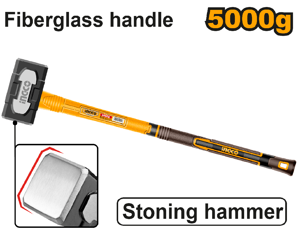 MAZA DOS MANOS 5 Kg (900mm) INGCO   HSTH83598