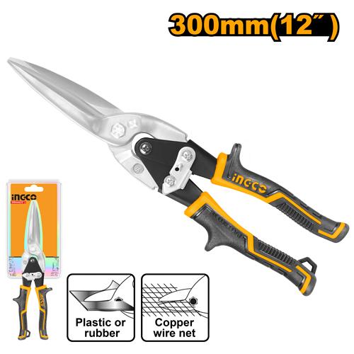 TIJERA CHAPA RECTA LARGA  INGCO HTSN0112S