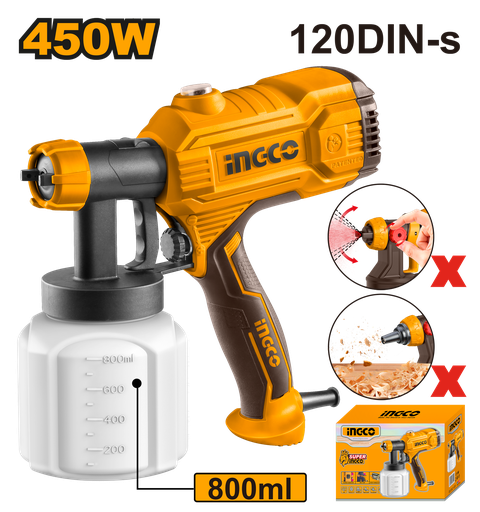 [SPG3508] [0027] PISTOLA PINTAR 450W INGCO SPG3508