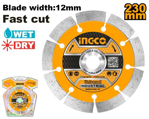 [DMD0123013] [0200] DISCO UNIV. SEGMENTADO 230MM INGCO DMD0123013