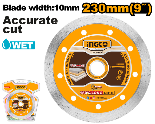 [DMD022301] [0204] DISCO UNIV. AZULEJOS 230MM INGCO DMD022301