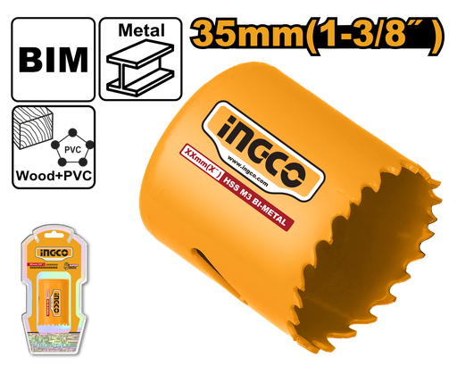 [HSB10351] [1272] CORONA BIMETAL 35 MM INGCO HSB10351