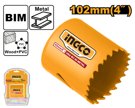 [HSB101021] [1274] CORONA BIMETAL 102MM INGCO HSB101021