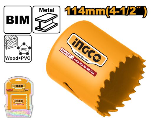 [HSB101141] [1275] CORONA BIMETAL 114MM INGCO HSB101141