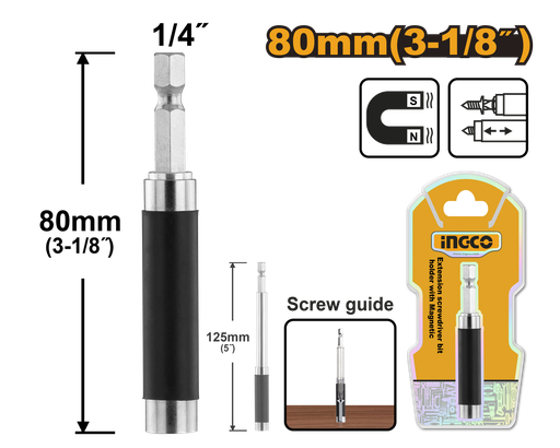 [ABH30801] [1299] PORTAPUNTAS PARA DESTORNILLADOR CON IMÁN INGCO ABH30801