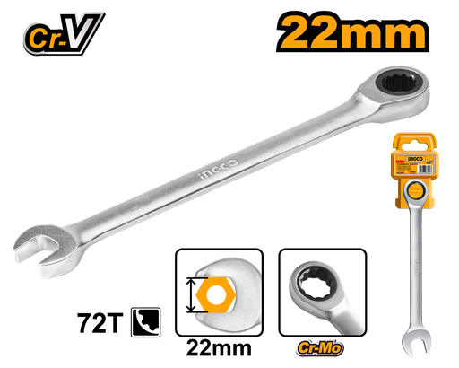 [HCSPAR221] [1316] LLAVE COMBINADA 22MM INGCO HCSPAR221