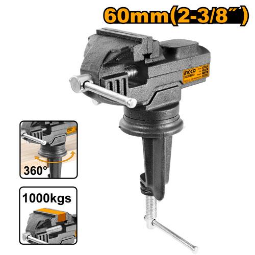 [HBV082] [0590] TORNILLO DE  BANCO  60 MM CON YUNQUE INGCO  HBV082