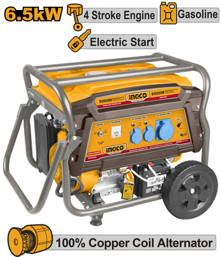 [GE65006] [2004] GENERADOR GASOLINA 6.500W MAX GE65006