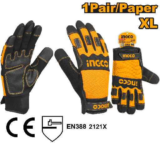 [HGMG02-XL] [1075] GUANTES  TALLA-XL   INGCO HGMG02-XL