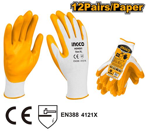 [HGNG01] [0192] GUANTES NITRILO TALLA-XL INGCO HGNG01