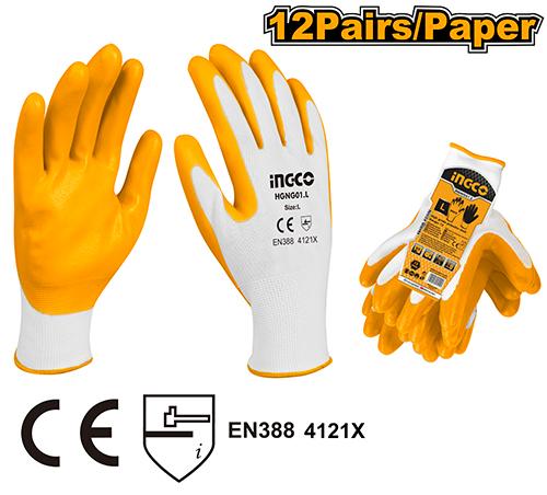 [HGNG01.L] [0191] GUANTES NITRILO TALLA-L INGCO HGNG01.L