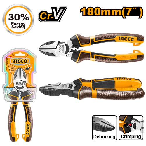 [HHLDCP28180] [0382] ALICATE CORTE DIAGONAL 180 MM   INGCO HHLDCP28180