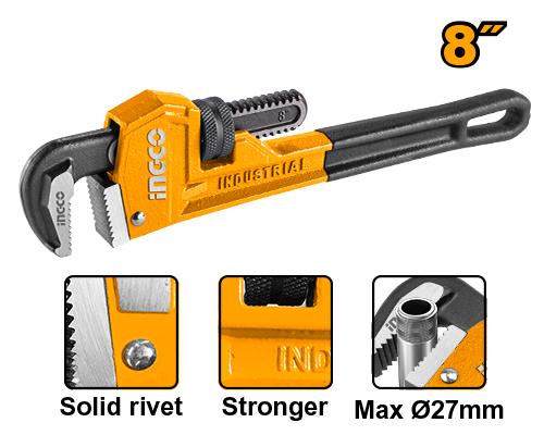 [HPW0808] [0069] LLAVE STILSON 8" INGCO  HPW0808