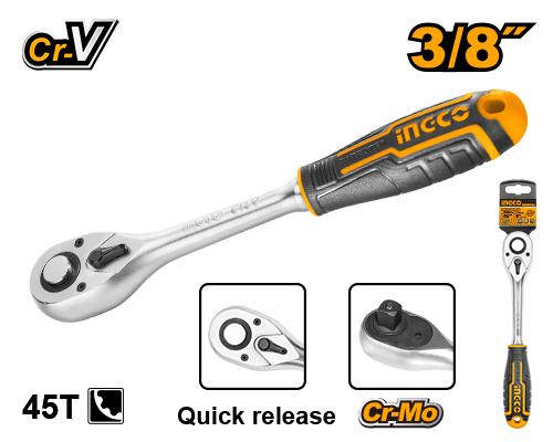 [HRTH0838] [0253] LLAVE CARRACA 3/8"  INGCO HRTH0838