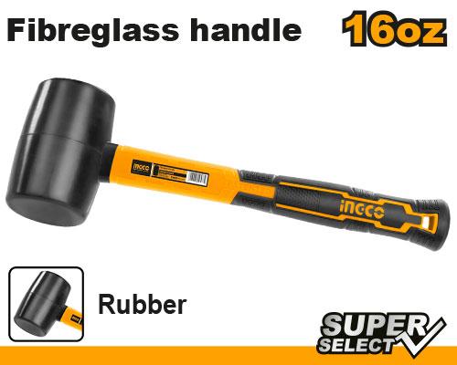 [HRUH8816] [0225] MAZA DE GOMA 450G  INGCO HRUH8816