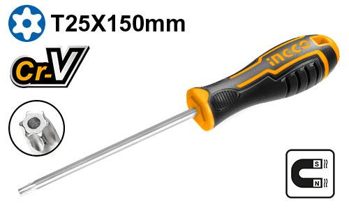 [HSDT25150] [0804] DESTORNILLADOR TORX T25 INGCO HSDT25150