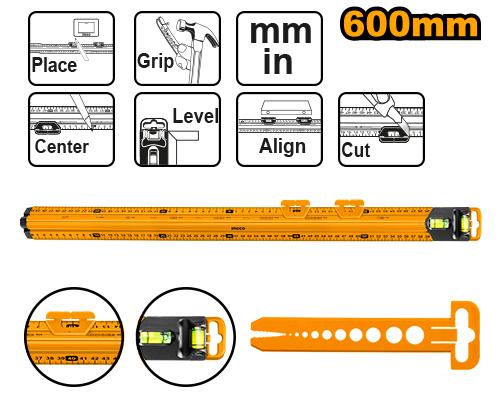 [HSR36003] [0625] REGLA /NIVEL MULTIFUNCION INGCO HSR36003