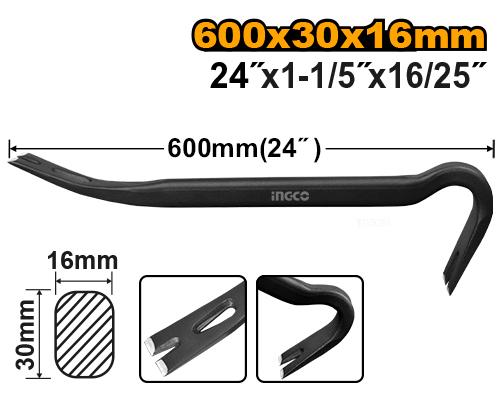 [HWBA01242] [0460] PALANCA DESENCOFRADOR 60 CM INGCO  HWBA01242