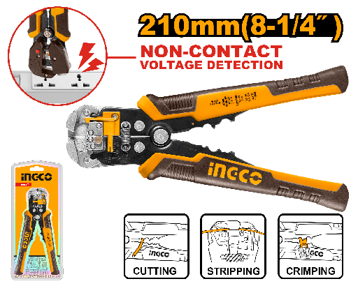[HWSP102429] [1058] CRIMPADORA MULTIFUNCION 4 EN 1  INGCO  HWSP102429